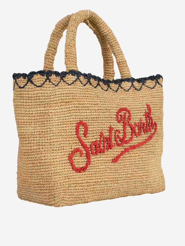MC2 SAINT BARTH: borse a tracolla online - Borsa Raffia Beach Mid