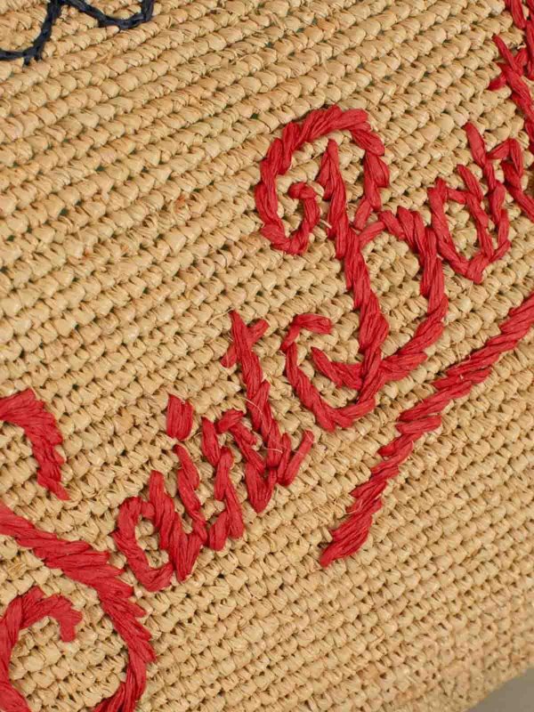 Borsa Raffia Beach Mid shop online: MC2 SAINT BARTH