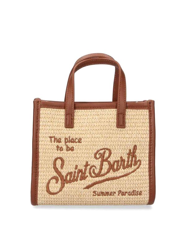 MC2 SAINT BARTH: cross body bags - Vivian Mini Straw bag