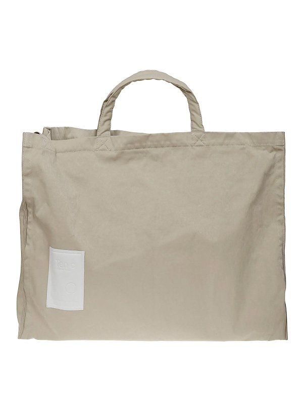 TEN C: Sacs à main - Sac Cabas - Taupe