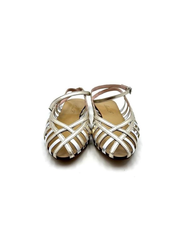 Anna F.: サンダル online - サンダル - ホワイトゴールド