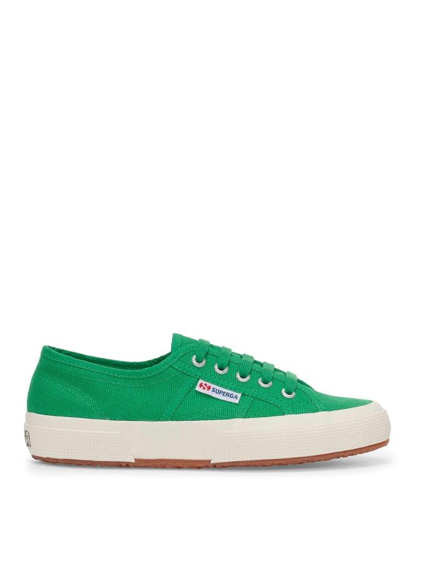 Superga: Chaussures de sport - Baskets - Vert