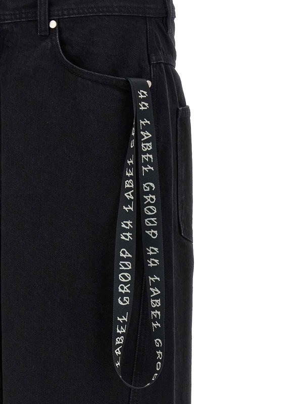 ブーツカットジーンズ - 黒 shop online: 44 LABEL GROUP