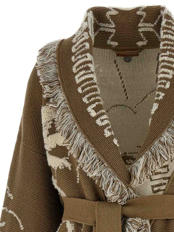 The Best Shops ALANUI: Cardigans - Cardigan - Beige
