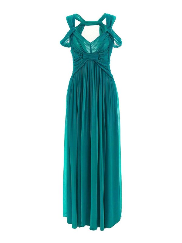 ALBERTA FERRETTI: abiti al ginocchio - Abito in chiffon