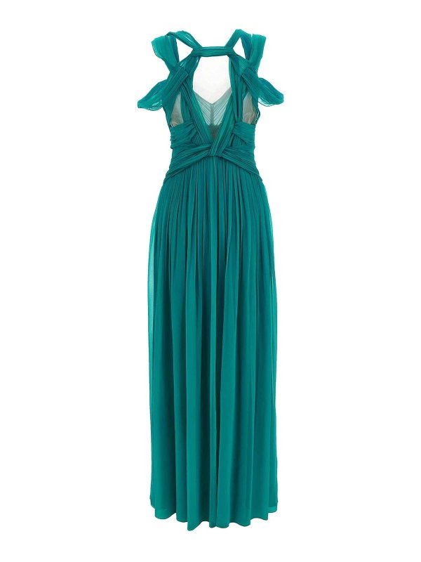 ALBERTA FERRETTI: abiti al ginocchio online - Abito in chiffon