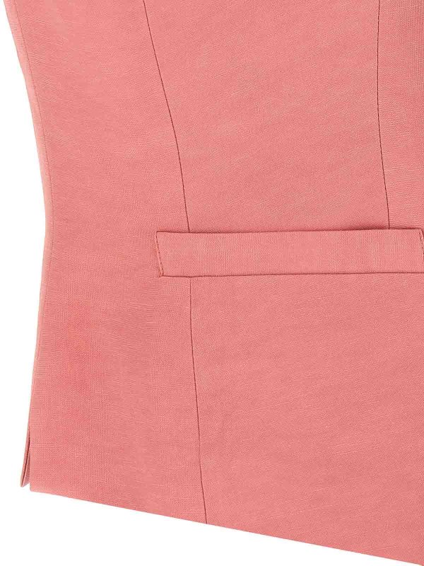 Linen Viscose Vest shop online: ALBERTO BIANI
