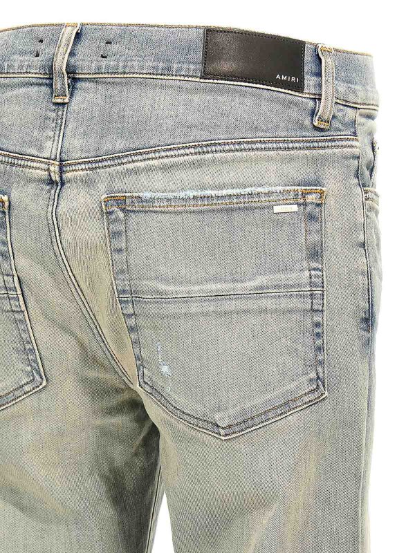 ブーツカットジーンズ - ブルー shop online: AMIRI
