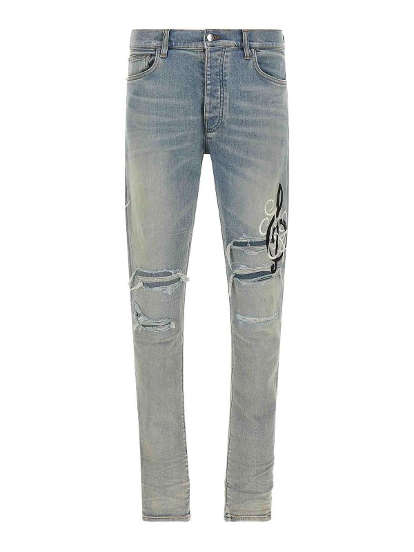 amiri ブーツカットデニム AMIRI（アミリ）ブーツカットジーンズ メンズ通販 - FARFETCH