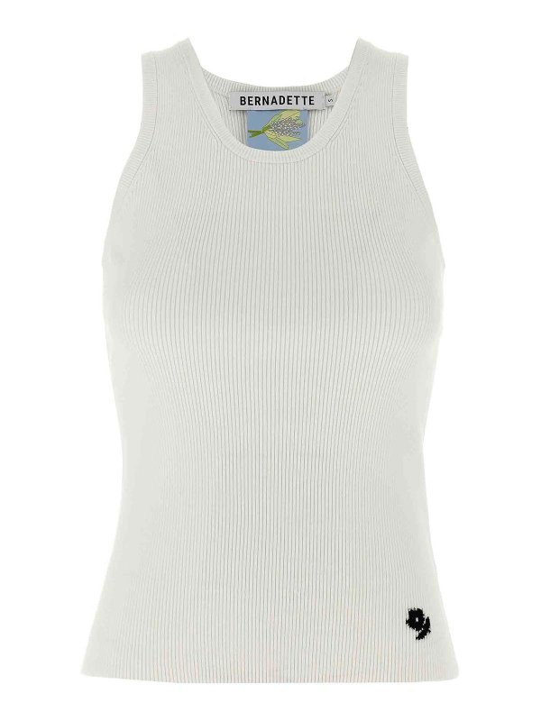 BERNADETTE: トップス＆タンクトップ - トップ/タンクトップ - 白
