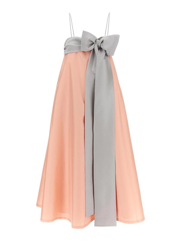 BERNADETTE: ニーレングスドレス - 膝丈ドレス - ヌードカラー