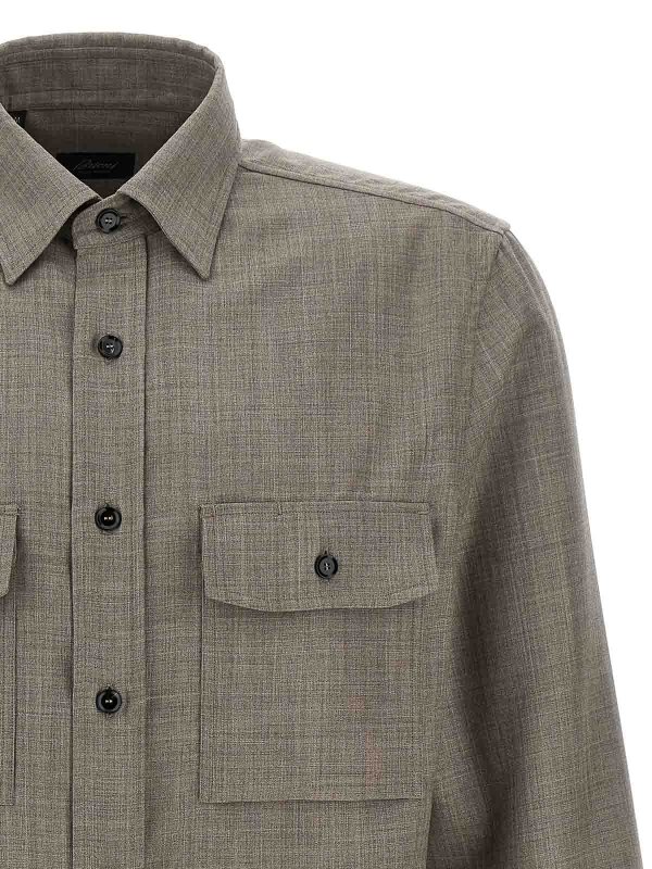 The Best Shops BRIONI: camicie - Camicia militare