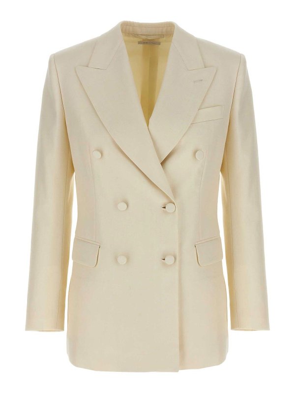 BRIONI: Blazer - Blazer - Blanco
