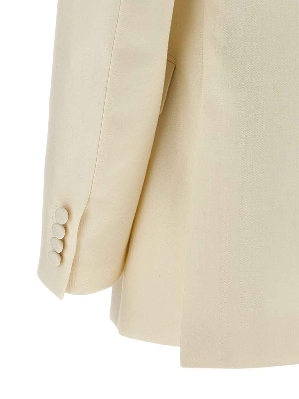 Blazer - Blanco shop online: BRIONI