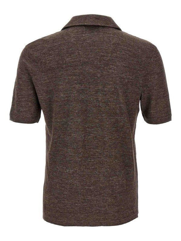 BRUNELLO CUCINELLI: シャツ online - シャツ - ブラウン