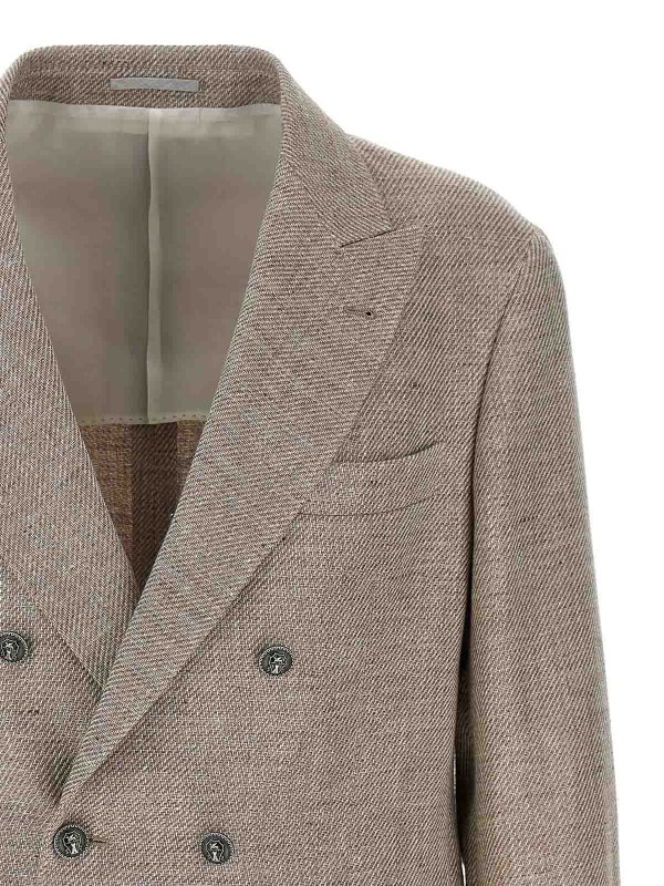 The Best Shops BRUNELLO CUCINELLI: Blazer - Blazer - Marrón