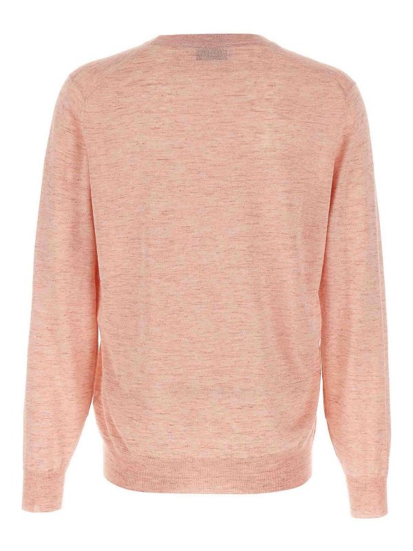 BRUNELLO CUCINELLI: Pull col rond online - Pull Col Rond - Couleur Chair