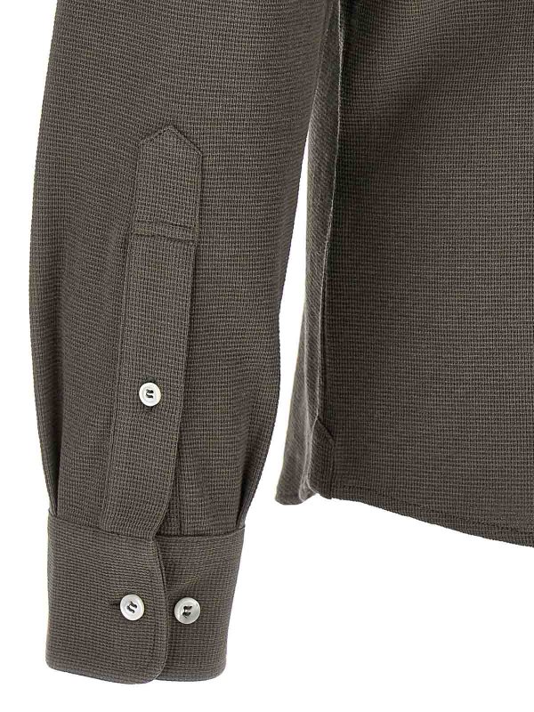 Hemd - Braun shop online: BRUNELLO CUCINELLI