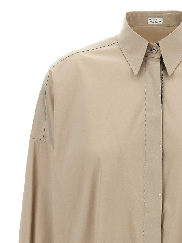 The Best Shops BRUNELLO CUCINELLI: Hemden - Hemd - Beige