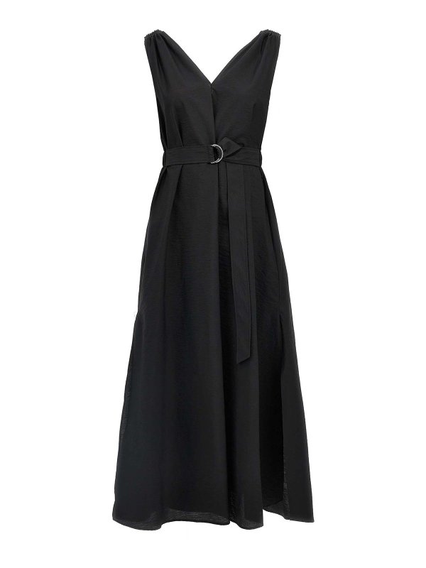 BRUNELLO CUCINELLI: イブニングドレス - イブニングドレス - 黒