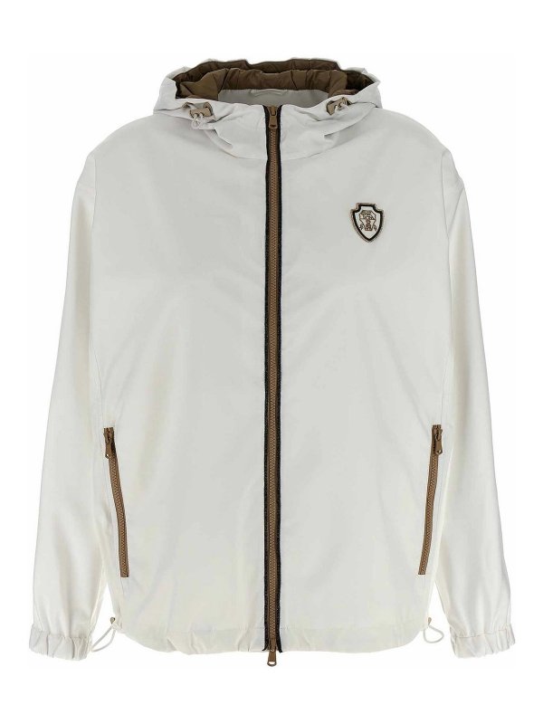 BRUNELLO CUCINELLI: ブレザー - ブレザー - 白