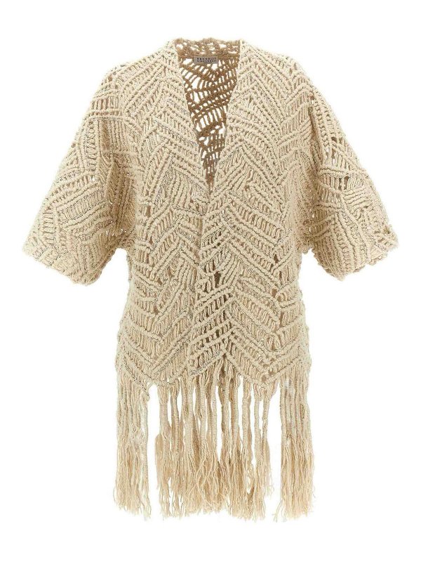 BRUNELLO CUCINELLI: cardigans - Opera Dazzling Macram Cardigan
