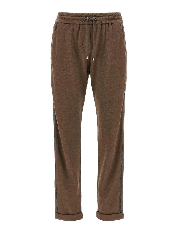 BRUNELLO CUCINELLI: tracksuit bottoms - Monile Joggers