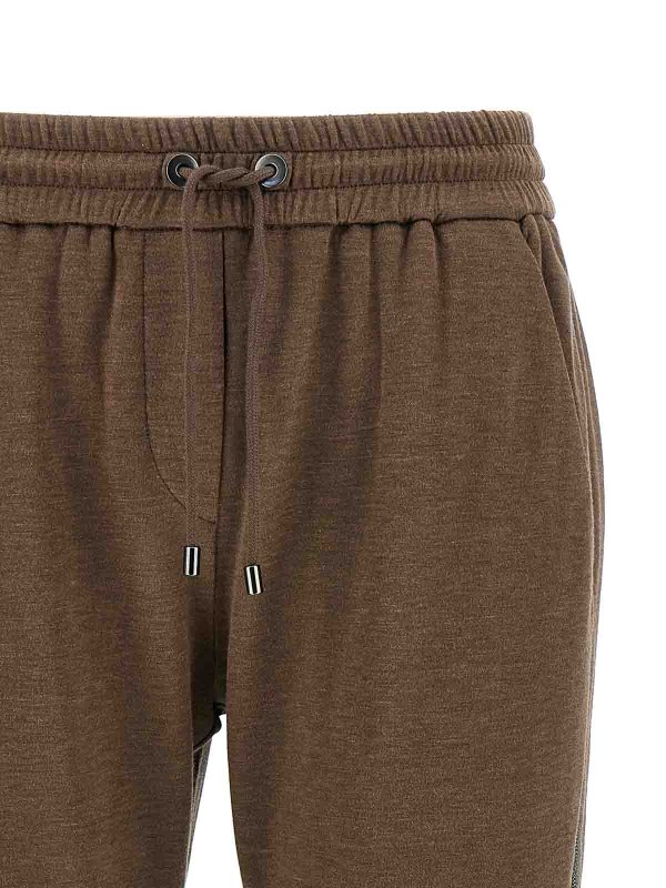 The Best Shops BRUNELLO CUCINELLI: tracksuit bottoms - Monile Joggers