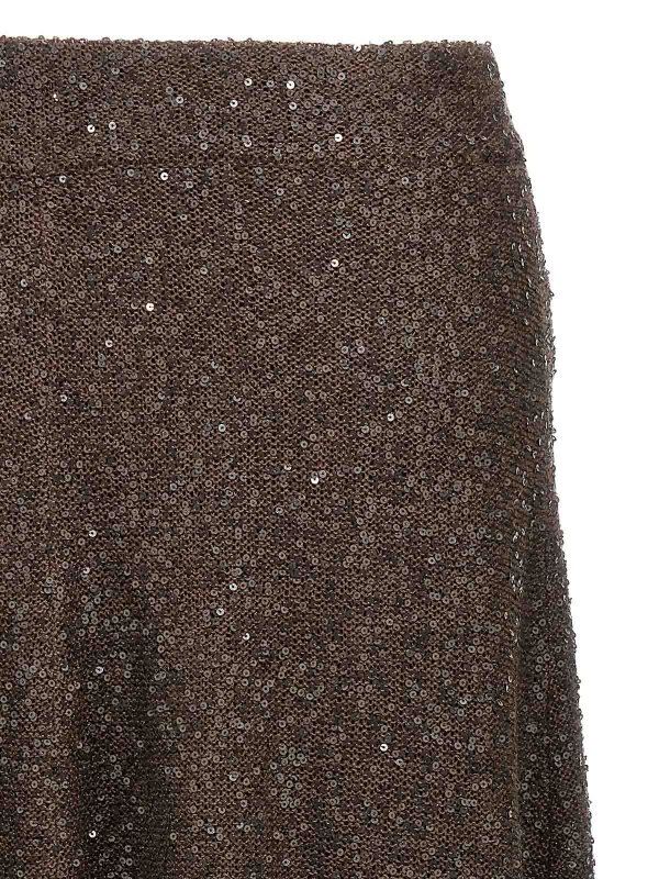 The Best Shops BRUNELLO CUCINELLI: Knee length skirts & Midi - Texture Dazzling Skirt