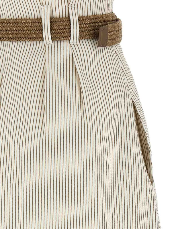 イブニングドレス - 白 shop online: BRUNELLO CUCINELLI