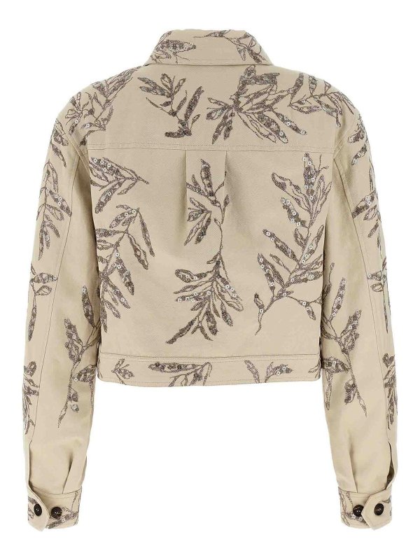 BRUNELLO CUCINELLI: Blazer online - Blazer - Beis