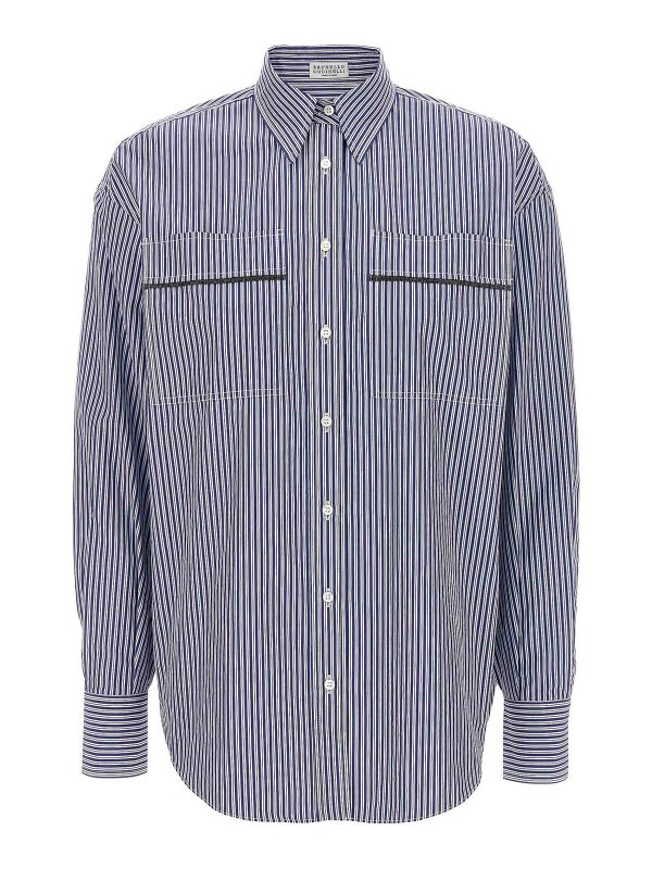BRUNELLO CUCINELLI: Hemden - Hemd - Bunt