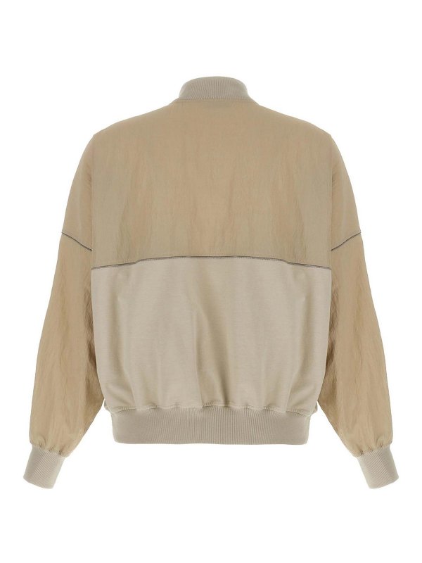 BRUNELLO CUCINELLI: Sudaderas y suéteres online - Sudadera - Beis