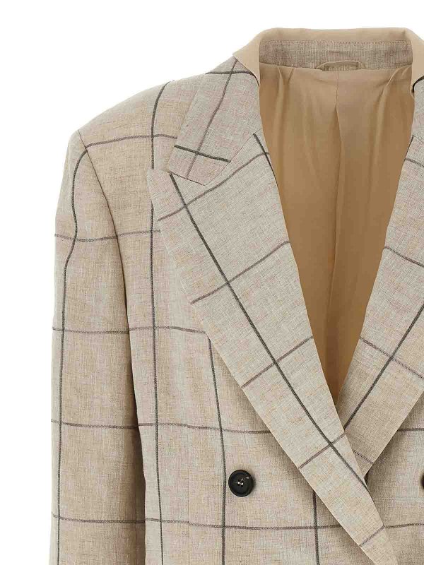 The Best Shops BRUNELLO CUCINELLI: Vestes de costume - Blazer - Beige