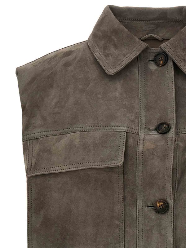 The Best Shops BRUNELLO CUCINELLI: ベスト - ベスト - グレー