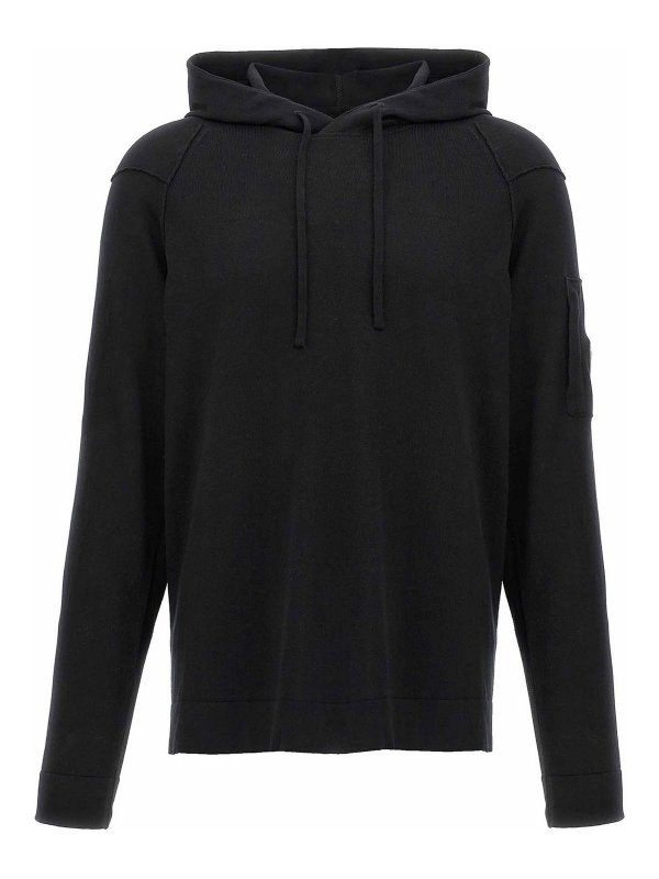 C.P. COMPANY: Sweatshirts & Sweaters - Sea Island Hoodie
