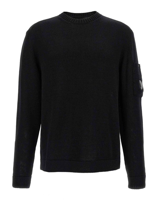 C.P. COMPANY: crew necks - Mercerized Cotton Sweater