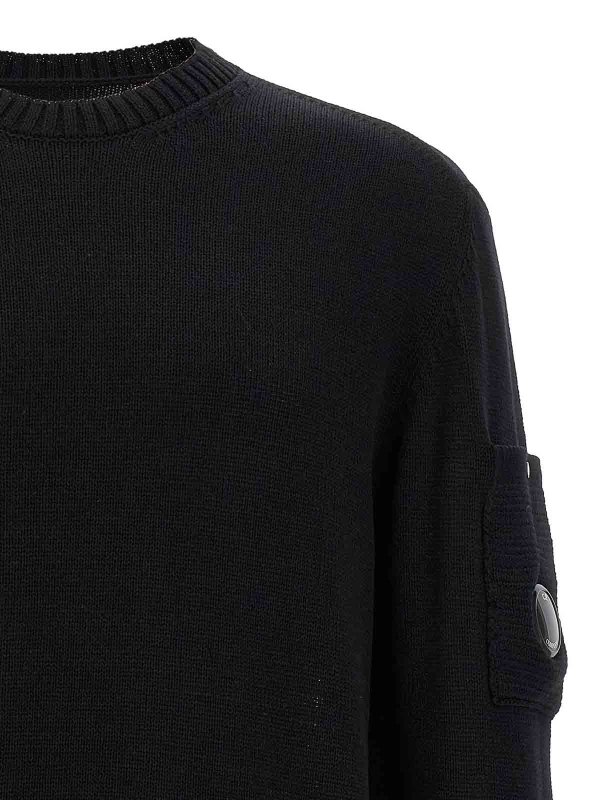 The Best Shops C.P. COMPANY: crew necks - Mercerized Cotton Sweater