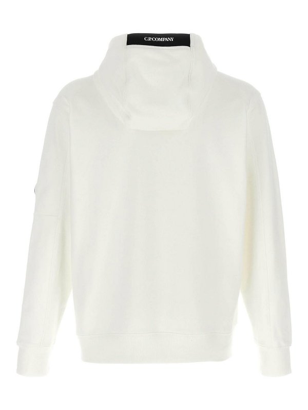 C.P. COMPANY: Felpe e maglie online - Felpa con cappuccio diagonale