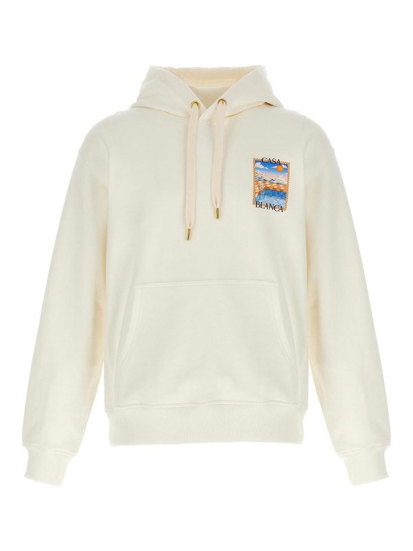 CASABLANCA: Sudaderas y suéteres - Sudadera - Blanco