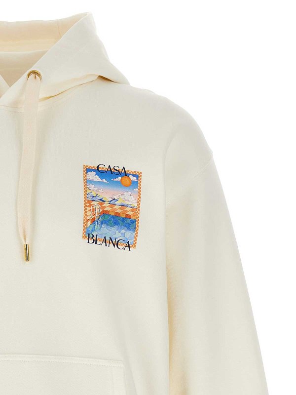 The Best Shops CASABLANCA: Sudaderas y suéteres - Sudadera - Blanco