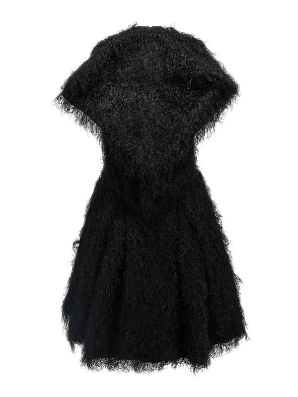 COMME DES GARCONS: Knielange Kleider online - Knielanges Kleid - Schwarz