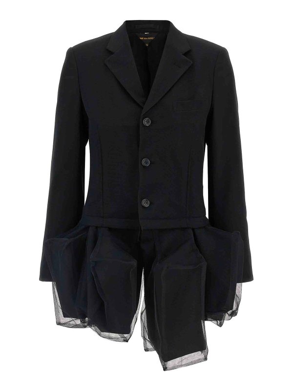 COMME DES GARCONS: giacche blazer - Blazer geometrico
