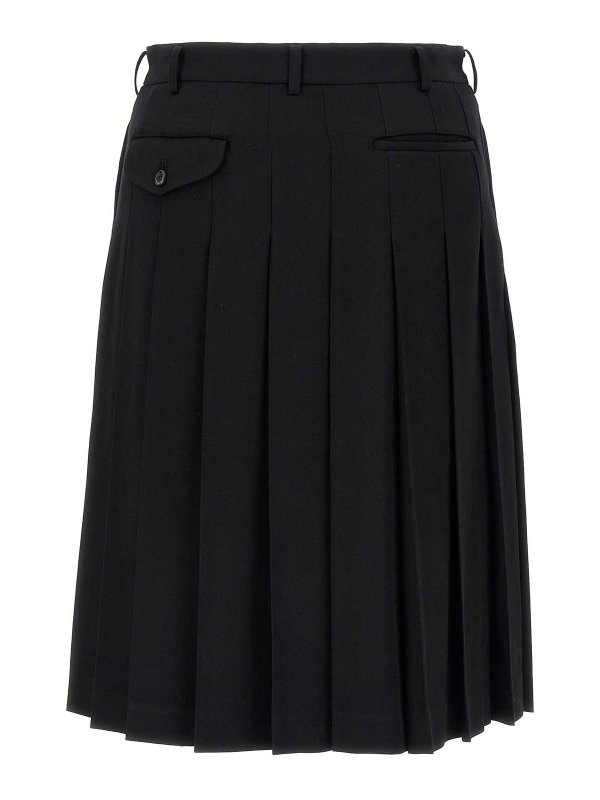 COMME DES GARÇONS HOMMES PLUS: Trousers Shorts online - Pleated Bermuda Shorts