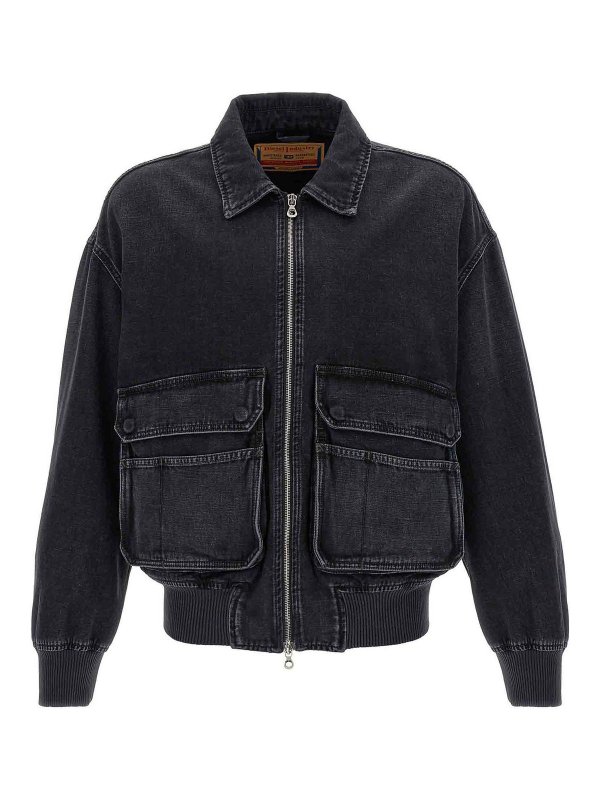 DIESEL: ブレザー - ブレザー - 黒