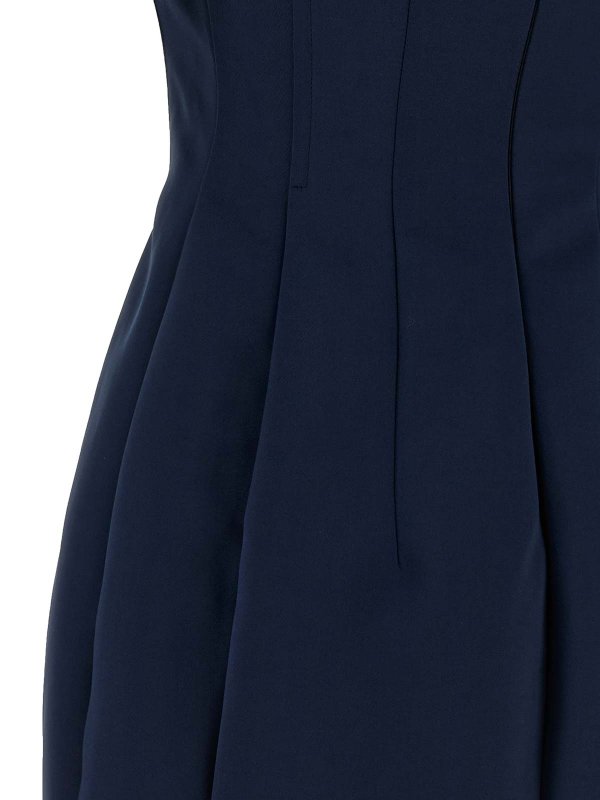 ショートドレス - ブルー shop online: ELISABETTA FRANCHI