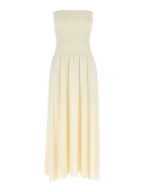 ERES: Knielange Kleider - Knielanges Kleid - Weiß