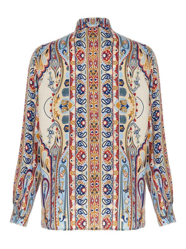 ETRO: shirts online - Paisley Print Shirt