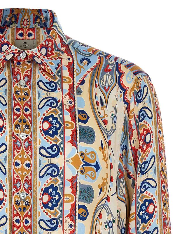 The Best Shops ETRO: shirts - Paisley Print Shirt