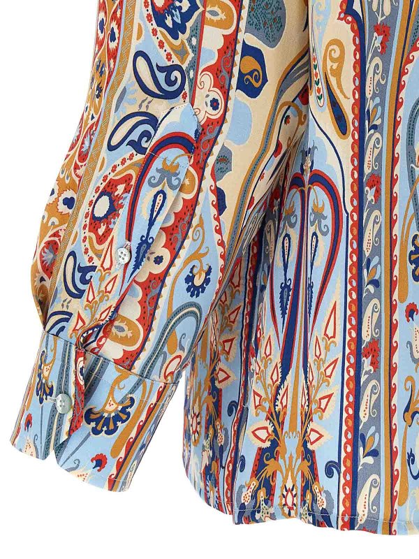 Etro Paisley Print Shirt - Multicolour - Men
